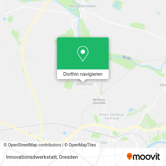 Innovationsdwerkstatt Karte