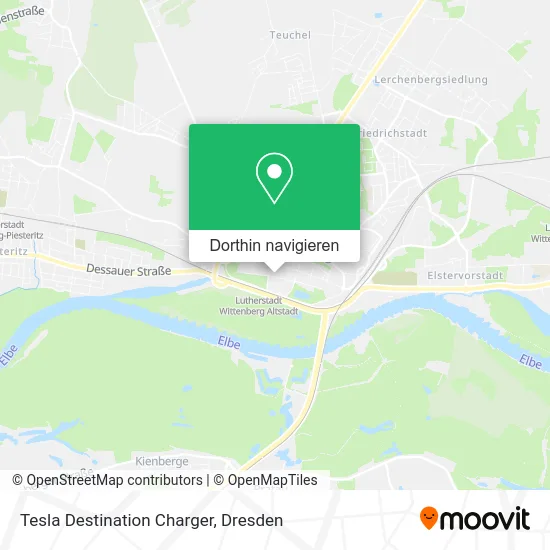 Tesla Destination Charger Karte