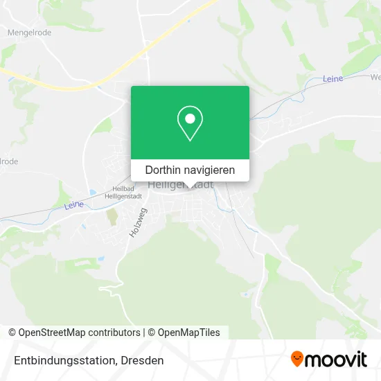 Entbindungsstation Karte