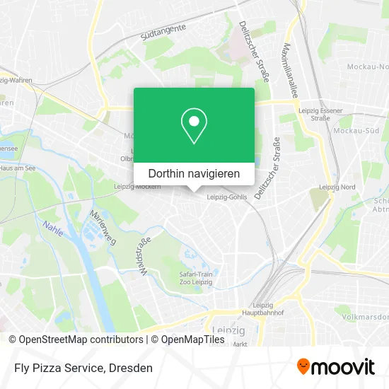 Fly Pizza Service Karte