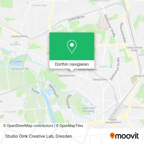 Studio Oink Creative Lab Karte