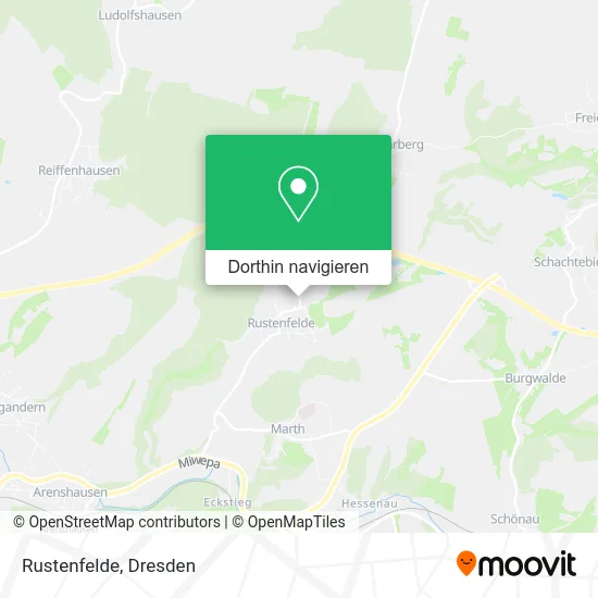 Rustenfelde Karte