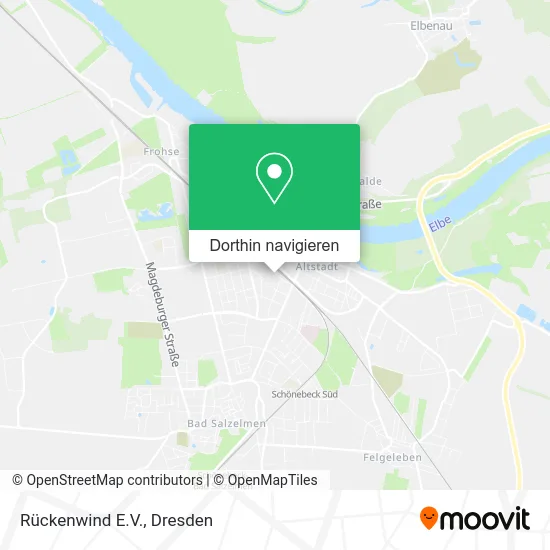 Rückenwind E.V. Karte