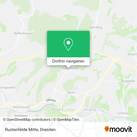 Rustenfelde Mitte Karte