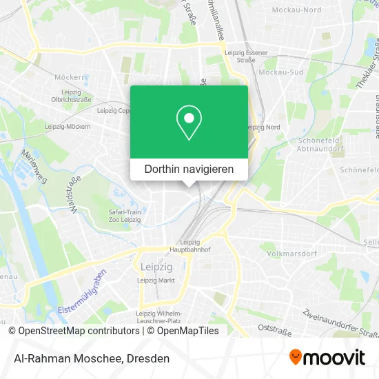Al-Rahman Moschee Karte