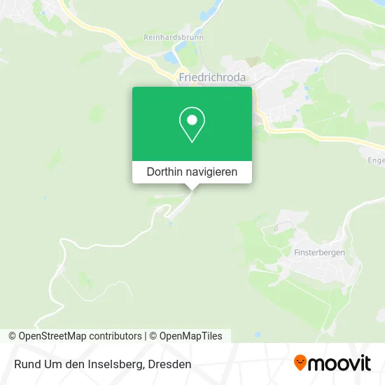 Rund Um den Inselsberg Karte