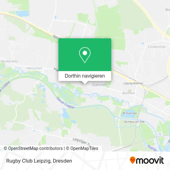 Rugby Club Leipzig Karte