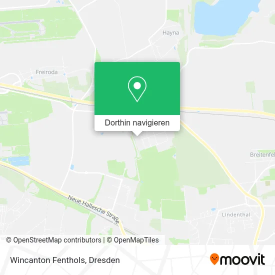 Wincanton Fenthols Karte