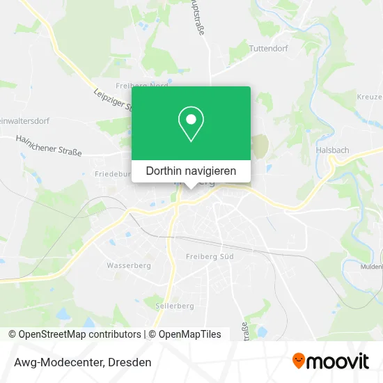 Awg-Modecenter Karte