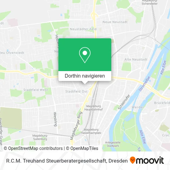 R.C.M. Treuhand Steuerberatergesellschaft Karte