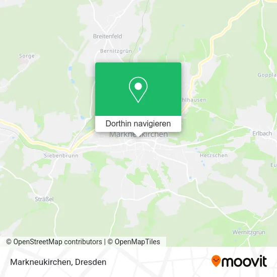 Markneukirchen Karte