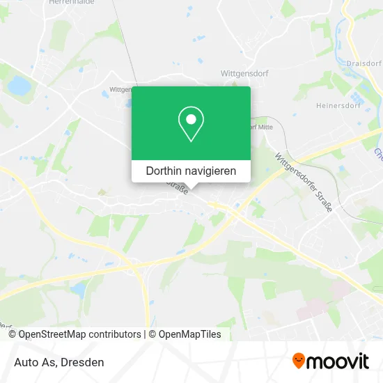 Auto As Karte