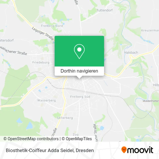 Biosthetik-Coiffeur Adda Seidel Karte