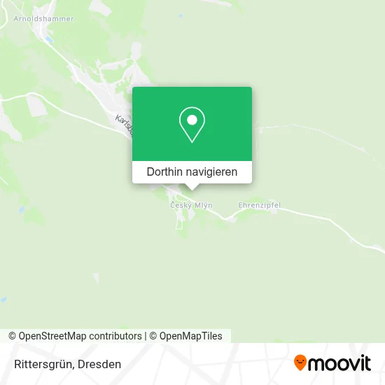 Rittersgrün Karte