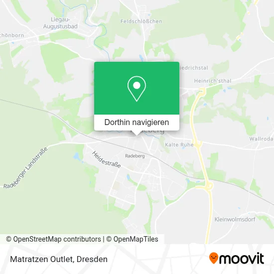 Matratzen Outlet Karte