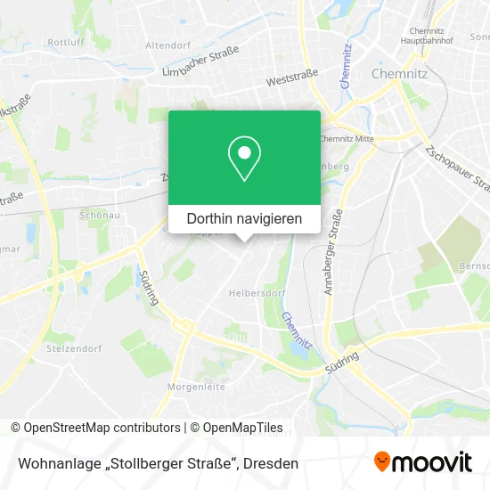 Wohnanlage „Stollberger Straße“ Karte