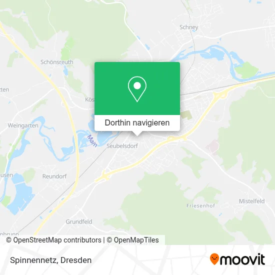 Spinnennetz Karte