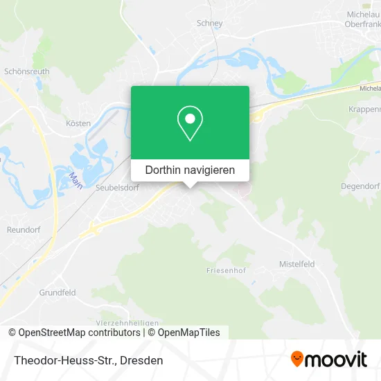 Theodor-Heuss-Str. Karte
