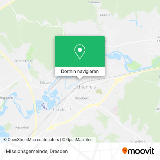 Missionsgemeinde Karte