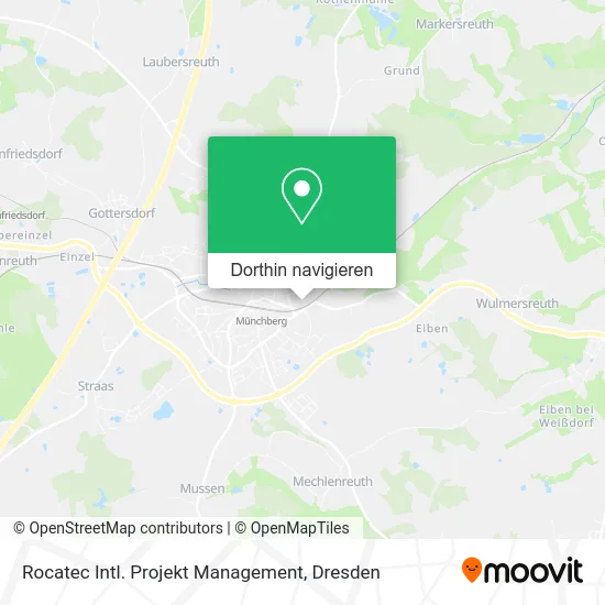 Rocatec Intl. Projekt Management Karte