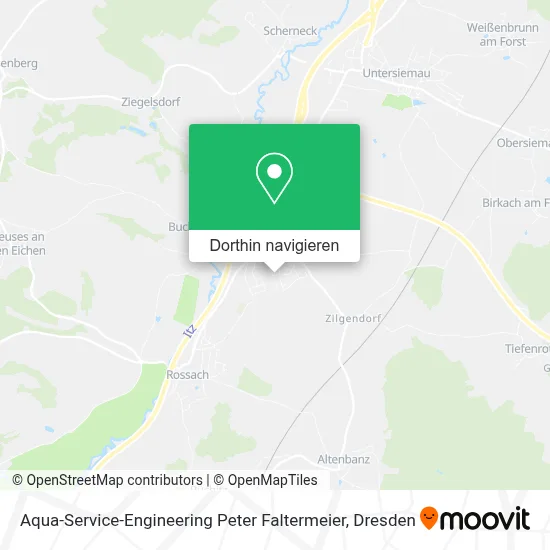 Aqua-Service-Engineering Peter Faltermeier Karte