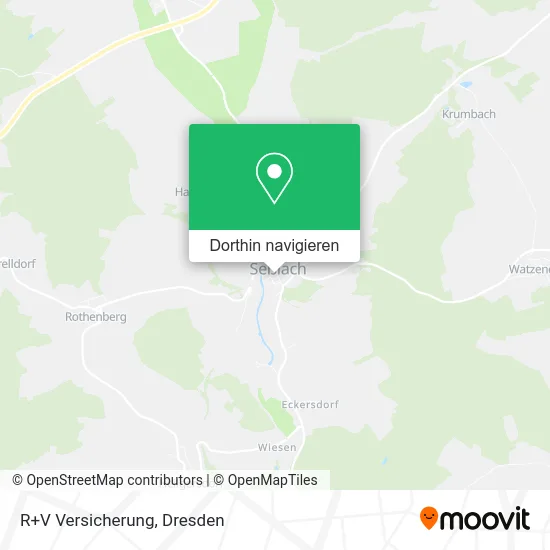 R+V Versicherung Karte