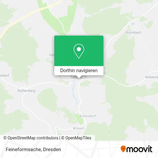 Feineformsache Karte