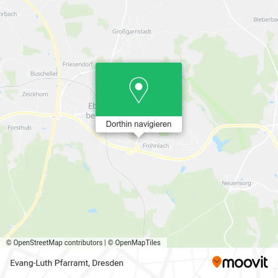 Evang-Luth Pfarramt Karte