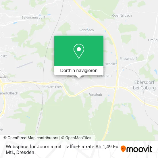 Webspace für Joomla mit Traffic-Flatrate Ab 1,49 Eur Mtl. Karte
