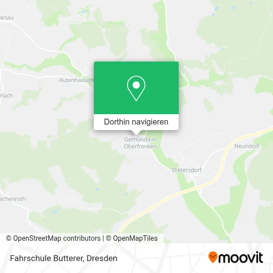 Fahrschule Butterer Karte