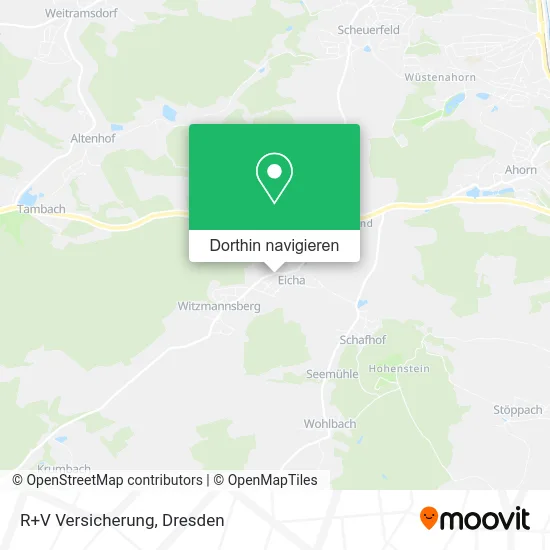 R+V Versicherung Karte