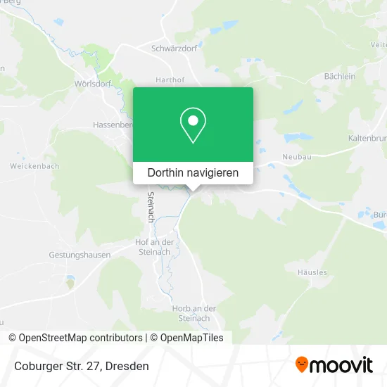 Coburger Str. 27 Karte