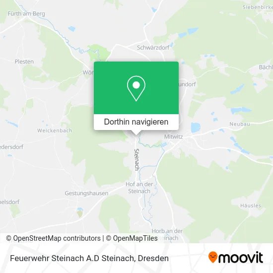 Feuerwehr Steinach A.D Steinach Karte