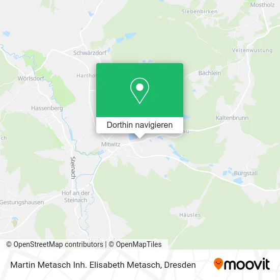 Martin Metasch Inh. Elisabeth Metasch Karte