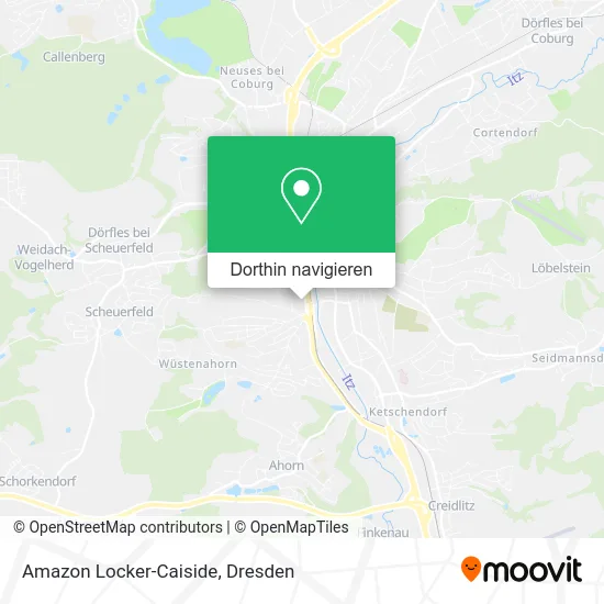 Amazon Locker-Caiside Karte