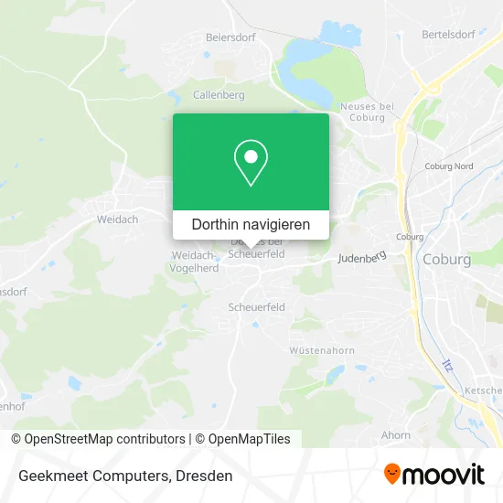 Geekmeet Computers Karte