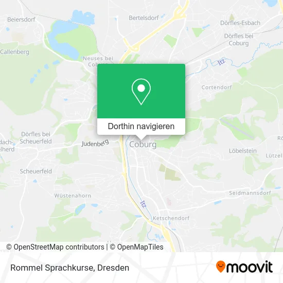 Rommel Sprachkurse Karte