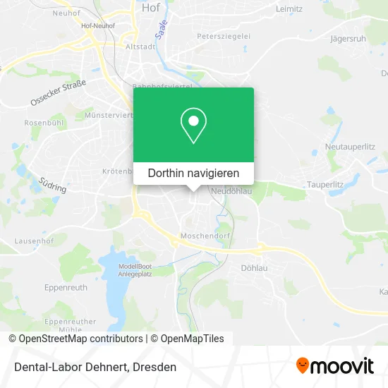 Dental-Labor Dehnert Karte