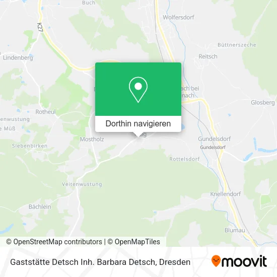 Gaststätte Detsch Inh. Barbara Detsch Karte