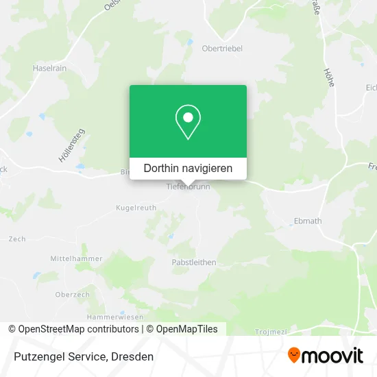 Putzengel Service Karte