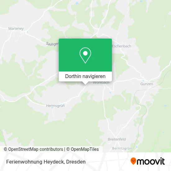 Ferienwohnung Heydeck Karte