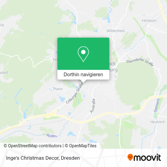 Inge's Christmas Decor Karte