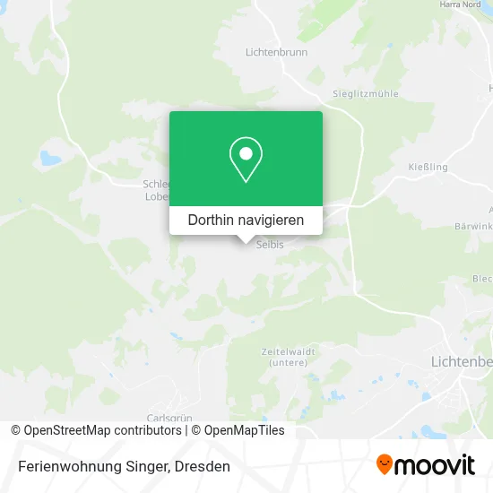 Ferienwohnung Singer Karte