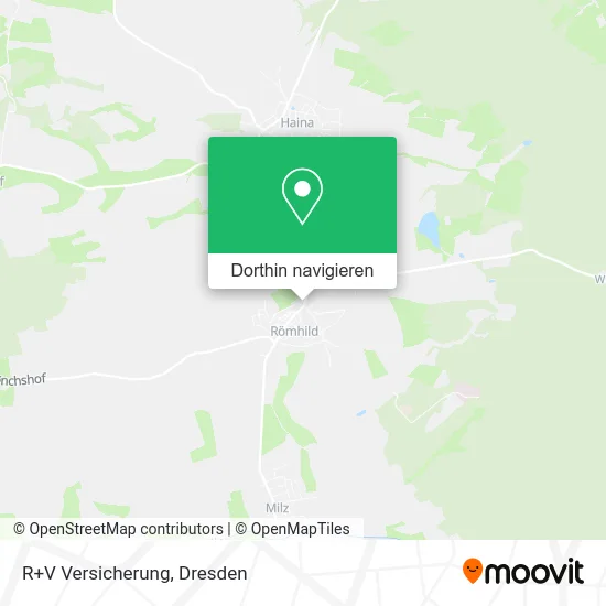 R+V Versicherung Karte