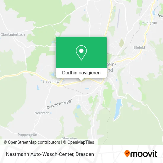 Nestmann Auto-Wasch-Center Karte