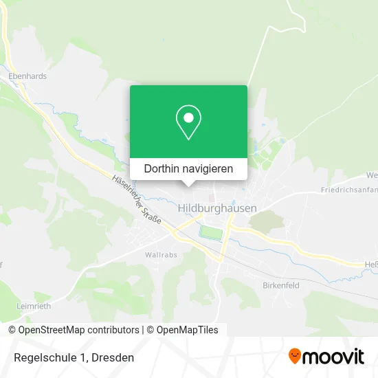 Regelschule 1 Karte