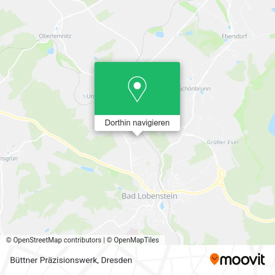 Büttner Präzisionswerk Karte