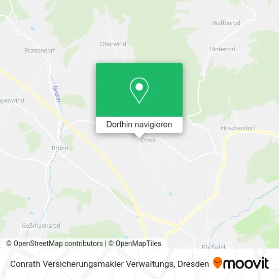 Conrath Versicherungsmakler Verwaltungs Karte