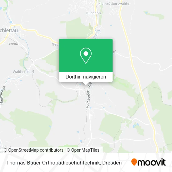 Thomas Bauer Orthopädieschuhtechnik Karte
