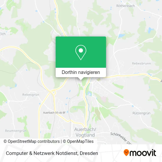 Computer & Netzwerk Notdienst Karte